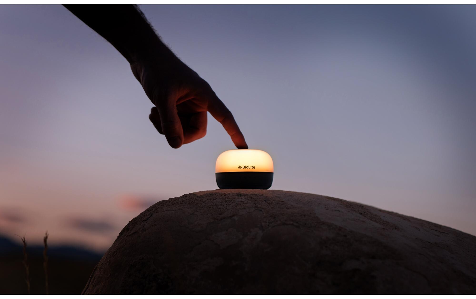 BioLite Laterne AlpenGlow Mini Anthrazit