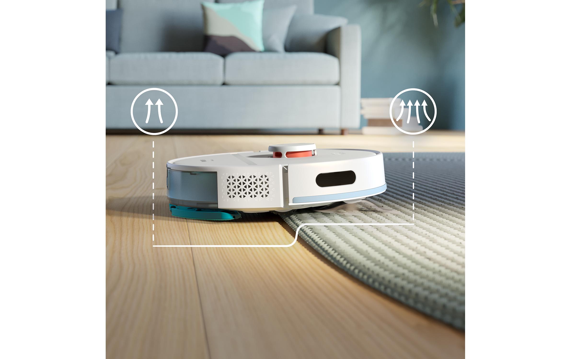 Philips Saug- und Wischroboter HomeRun Weiss Philips Saug- und Wischroboter HomeRun Weiss