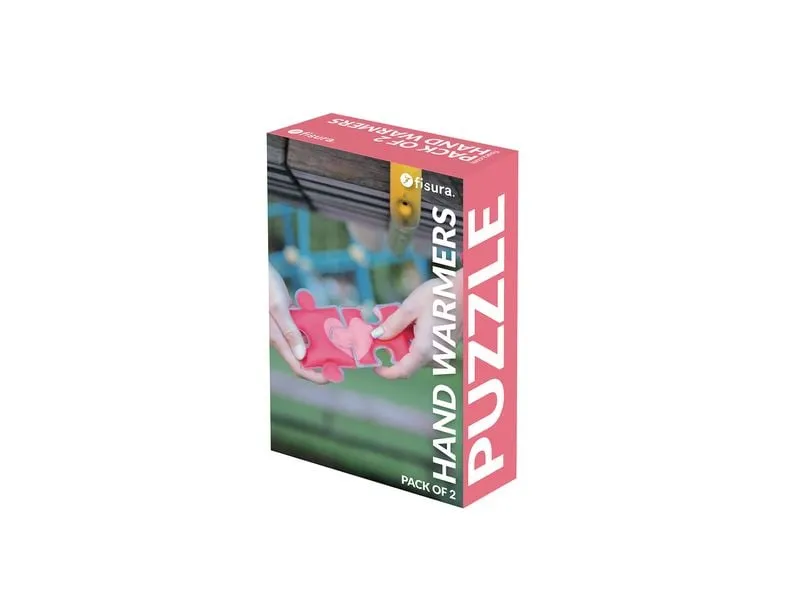 Fisura Hand warmer PUZZLE pack of 2 2er-Set Mehrfarbig PVC Fisura Hand warmer PUZZLE pack of 2 2er-Set Mehrfarbig PVC