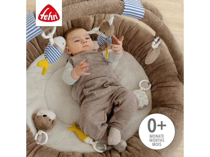 fehn Krabbeldecke 3-D-Activity-Nest Otter fehn Krabbeldecke 3-D-Activity-Nest Otter