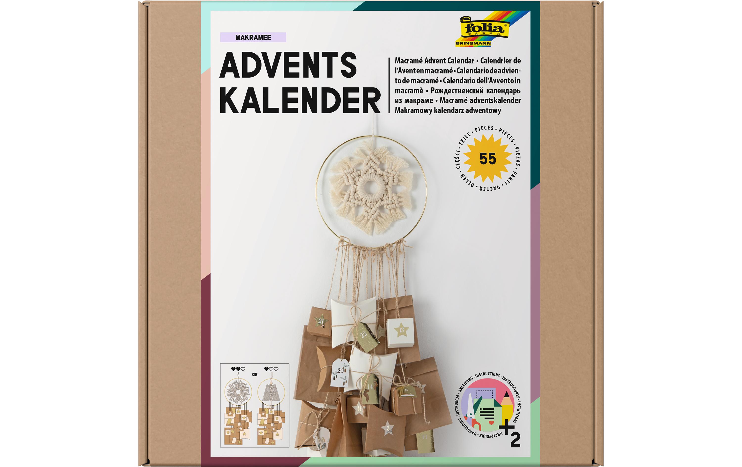 Folia Adventskalender Makramee