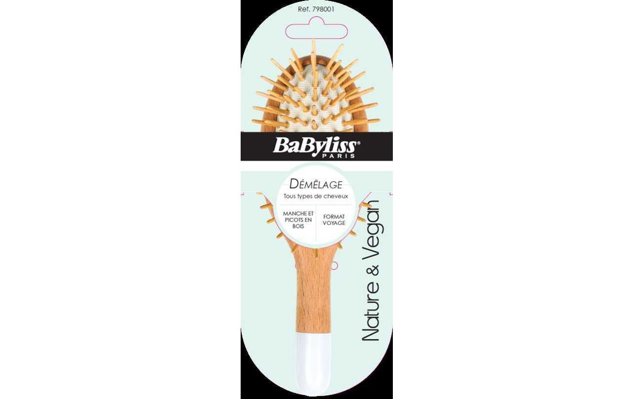 Babyliss Pneumatische Holzbürste mit Holznoppen