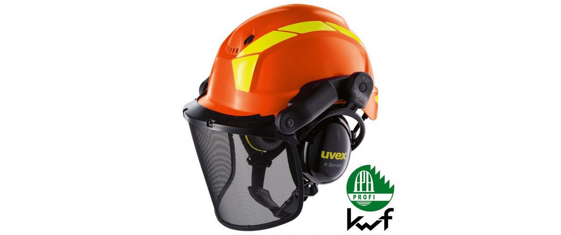 uvex Schutzhelm Pheos Forestry, Orange uvex Schutzhelm Pheos Forestry, Orange