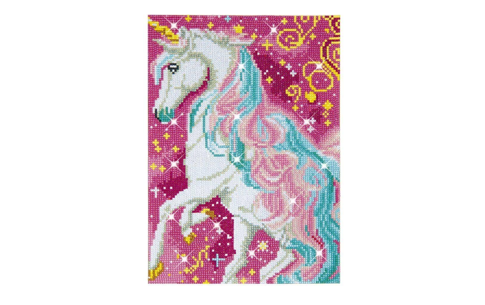Craze Bastelset Diamondz – Picture Set Unicorn