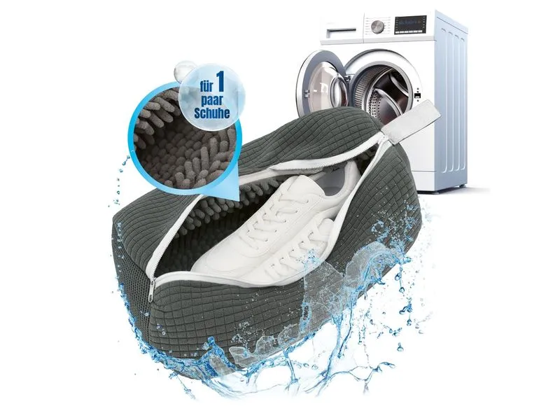 CLEANmaxx Schuhwaschbeutel 1 Stück, Grau CLEANmaxx Schuhwaschbeutel 1 Stück, Grau