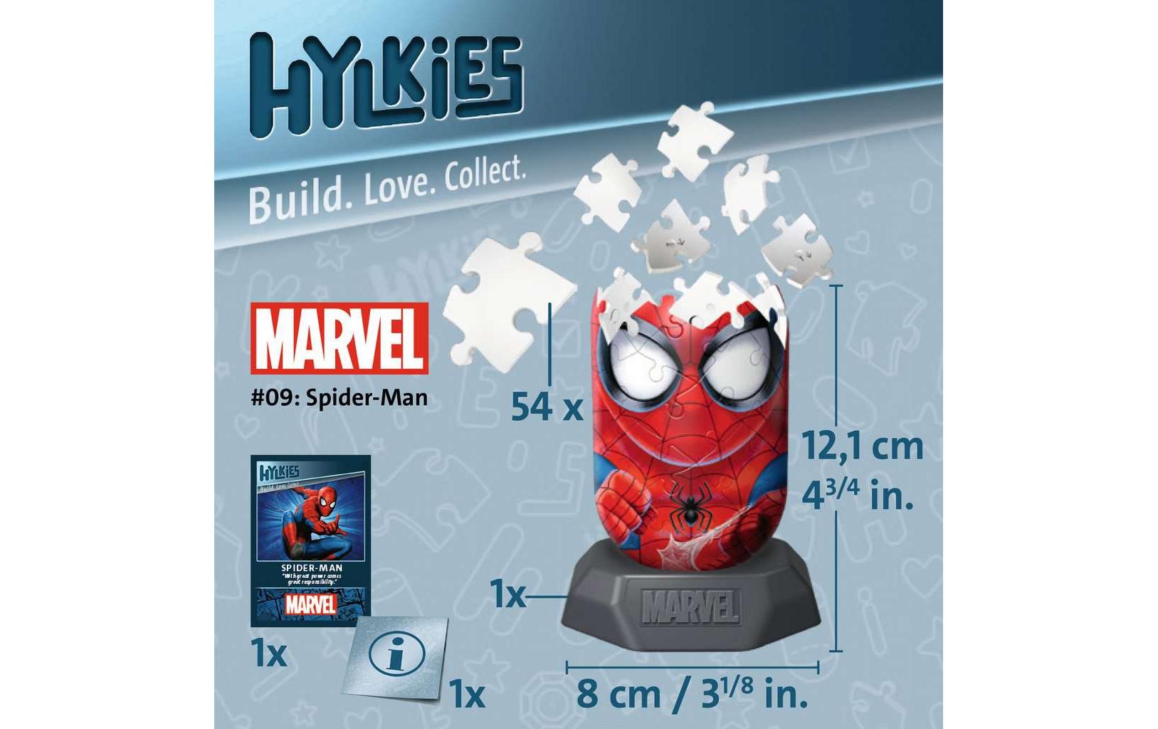 Ravensburger 3D Puzzle Hylkies #09 Spiderman 54 Teile