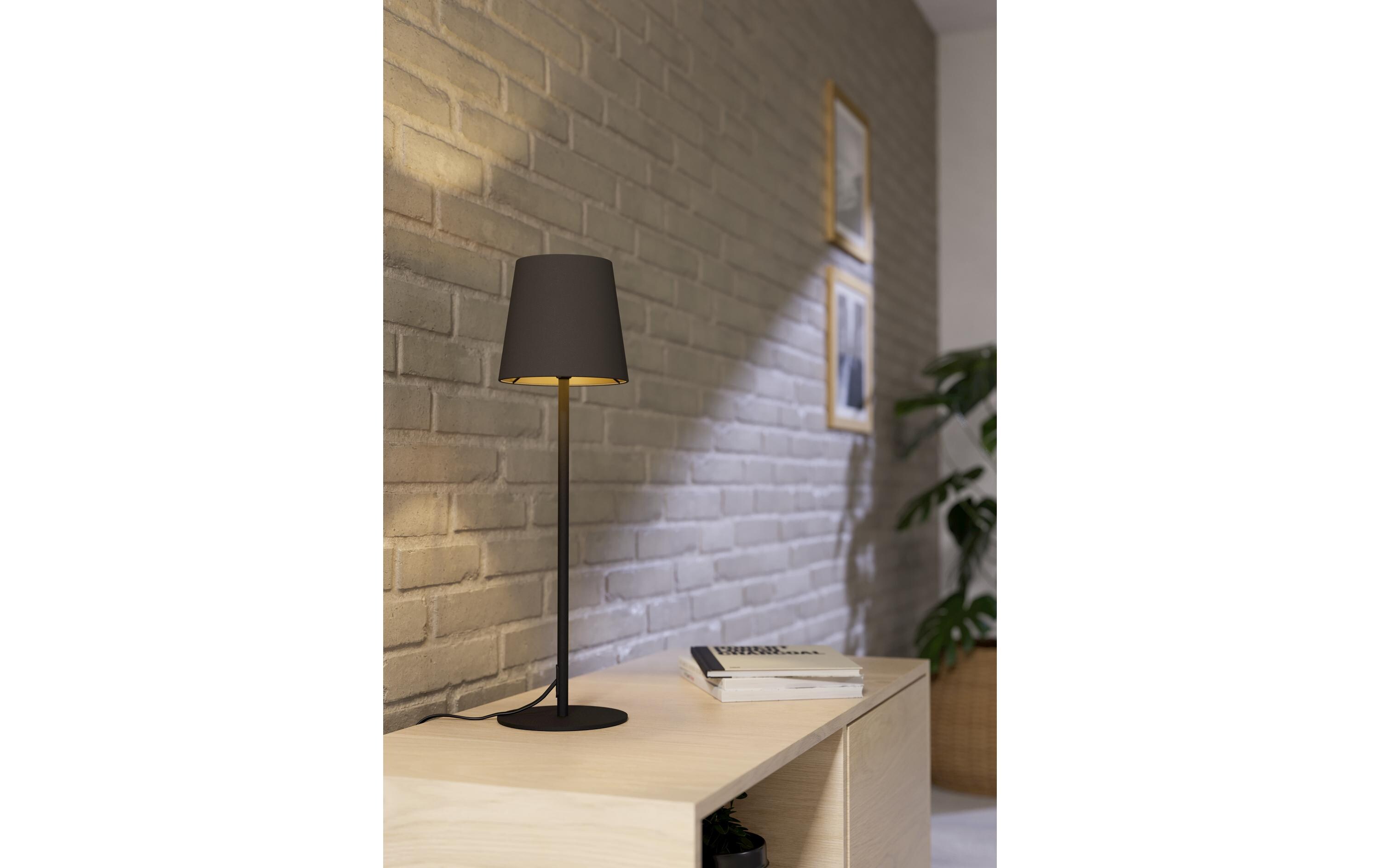 EGLO Leuchten Tischleuchte FIORANA braun exkl. E14 1x40W EGLO Leuchten Tischleuchte FIORANA braun exkl. E14 1x40W