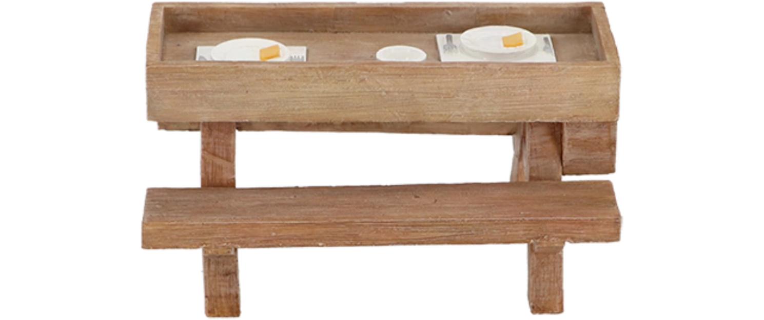 Esschert Design Futterspender Wandpicknicktisch