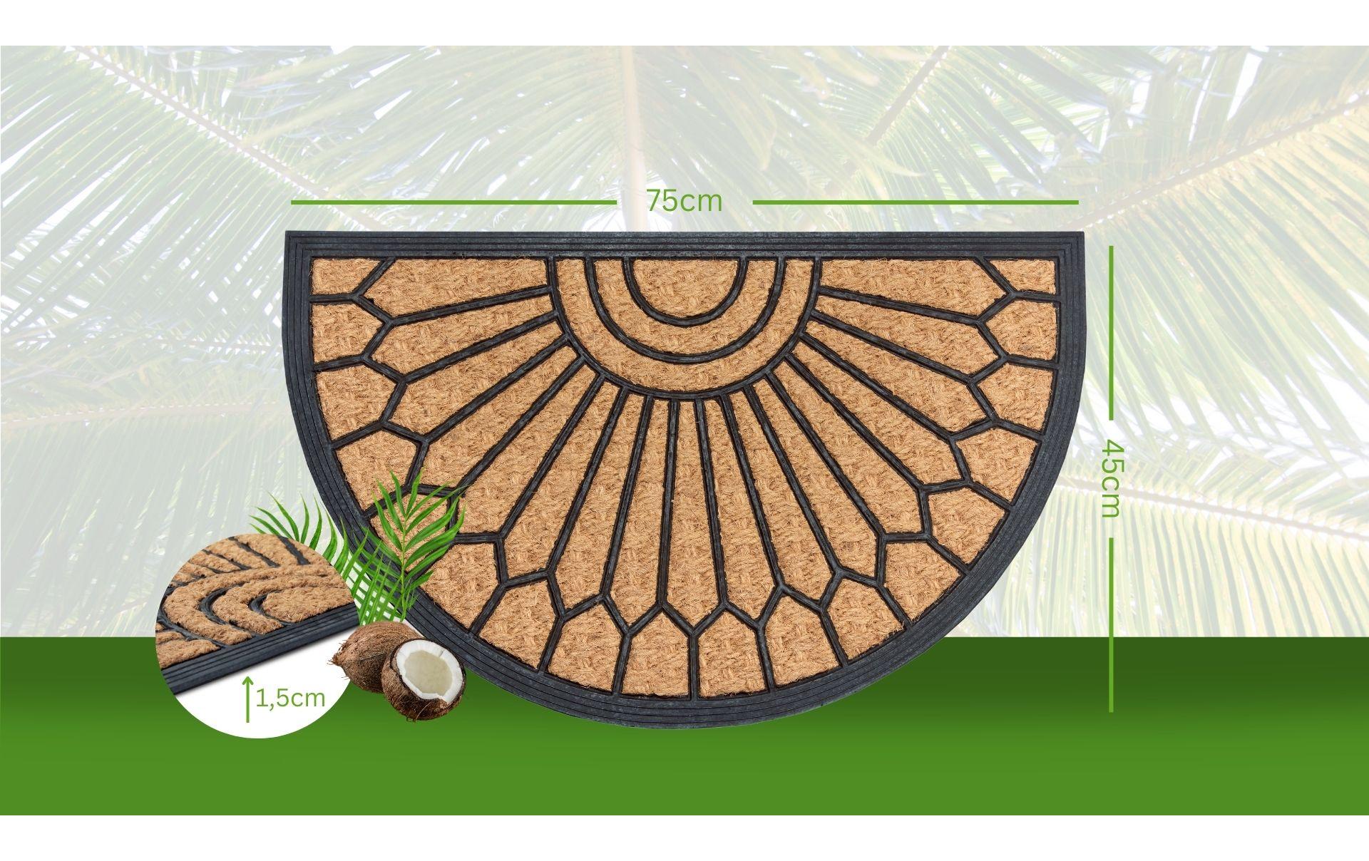 Hanse Home Fussmatte Geometric 45 cm x 75 cm