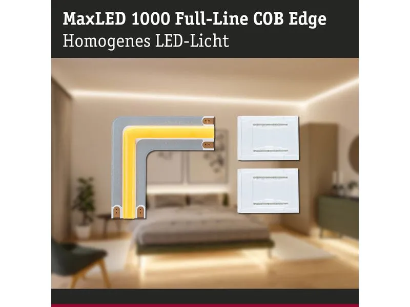 Paulmann MaxLED 1000 LED Strip Full-Line COB Edge 90° Paulmann MaxLED 1000 LED Strip Full-Line COB Edge 90°
