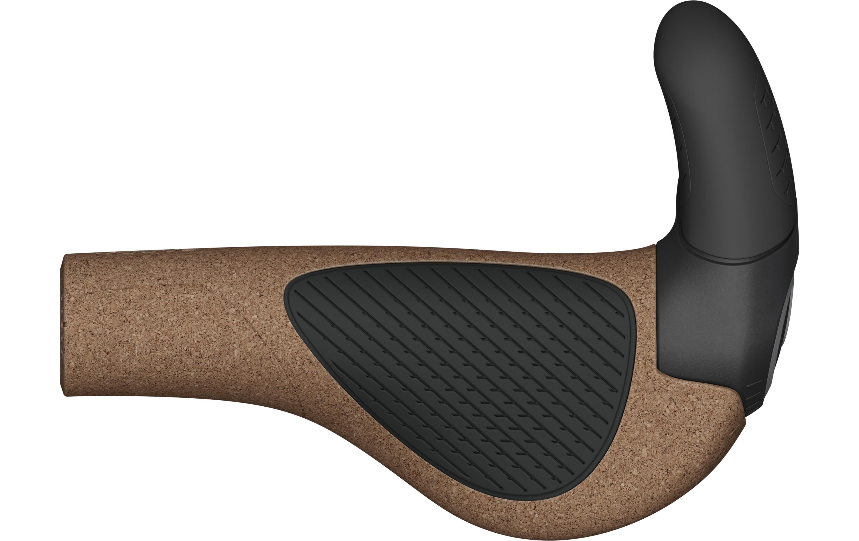 Ergon Lenkergriffe GP2 Evo BioKork Small braun