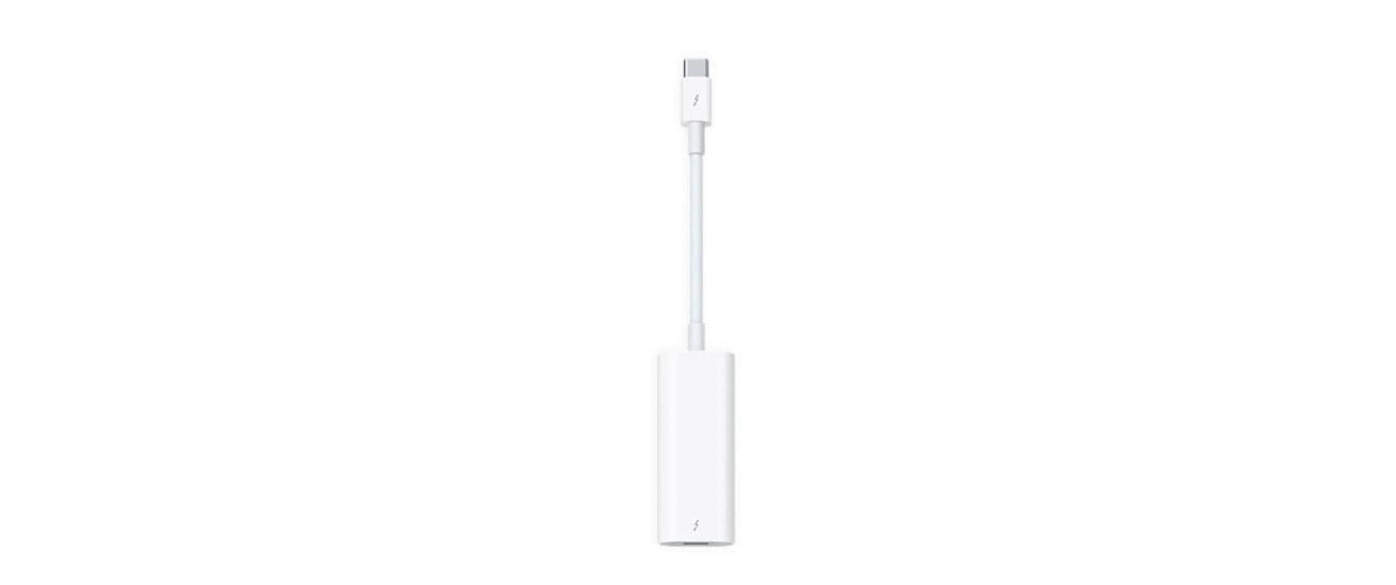 Apple Anschlusskabel Thunderbolt 0.15 m, 20 Gbit/s, Weiss Apple Anschlusskabel Thunderbolt 0.15 m, 20 Gbit/s, Weiss