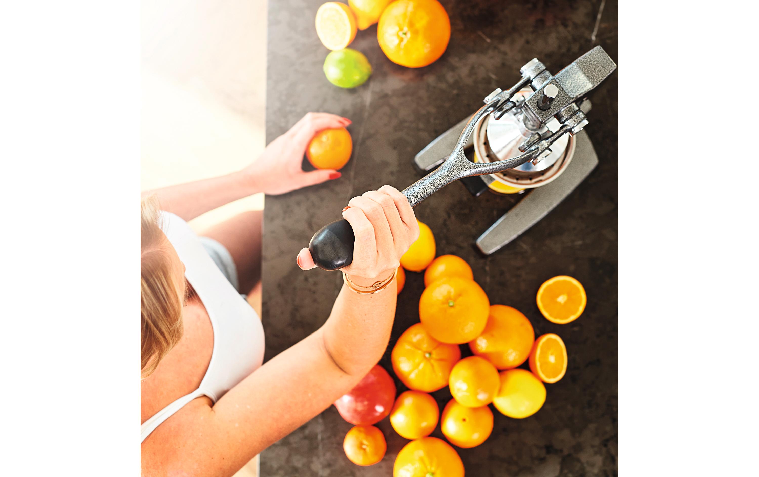 Lumaland Saftpresse Manuell Grau