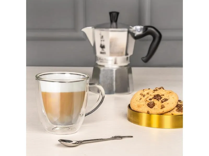 Bialetti Cappuccinotasse Capri 160 ml, 1 Stück, Transparent Bialetti Cappuccinotasse Capri 160 ml, 1 Stück, Transparent
