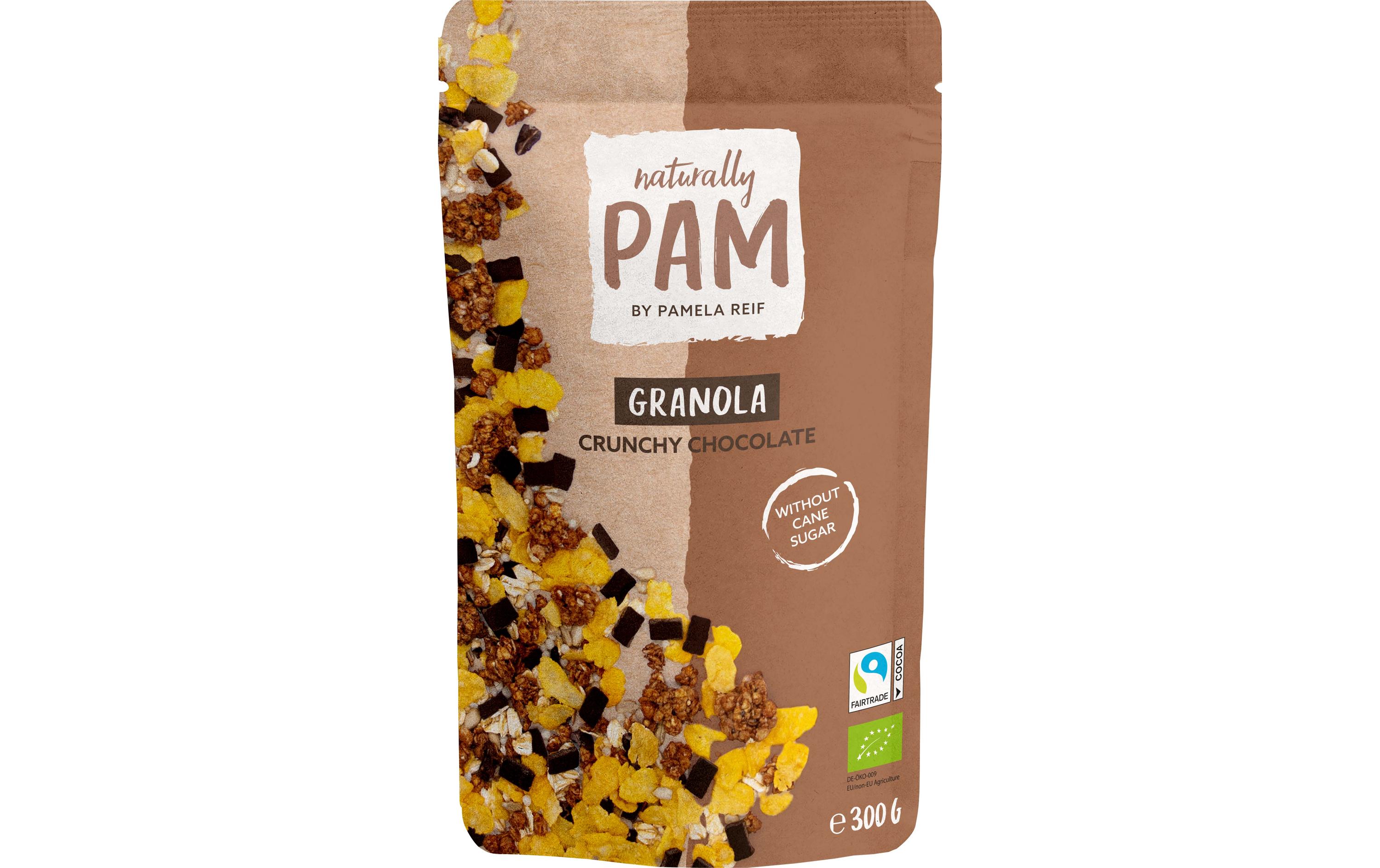 Naturally Pam Bio Granola crunchy chocolate 300 g