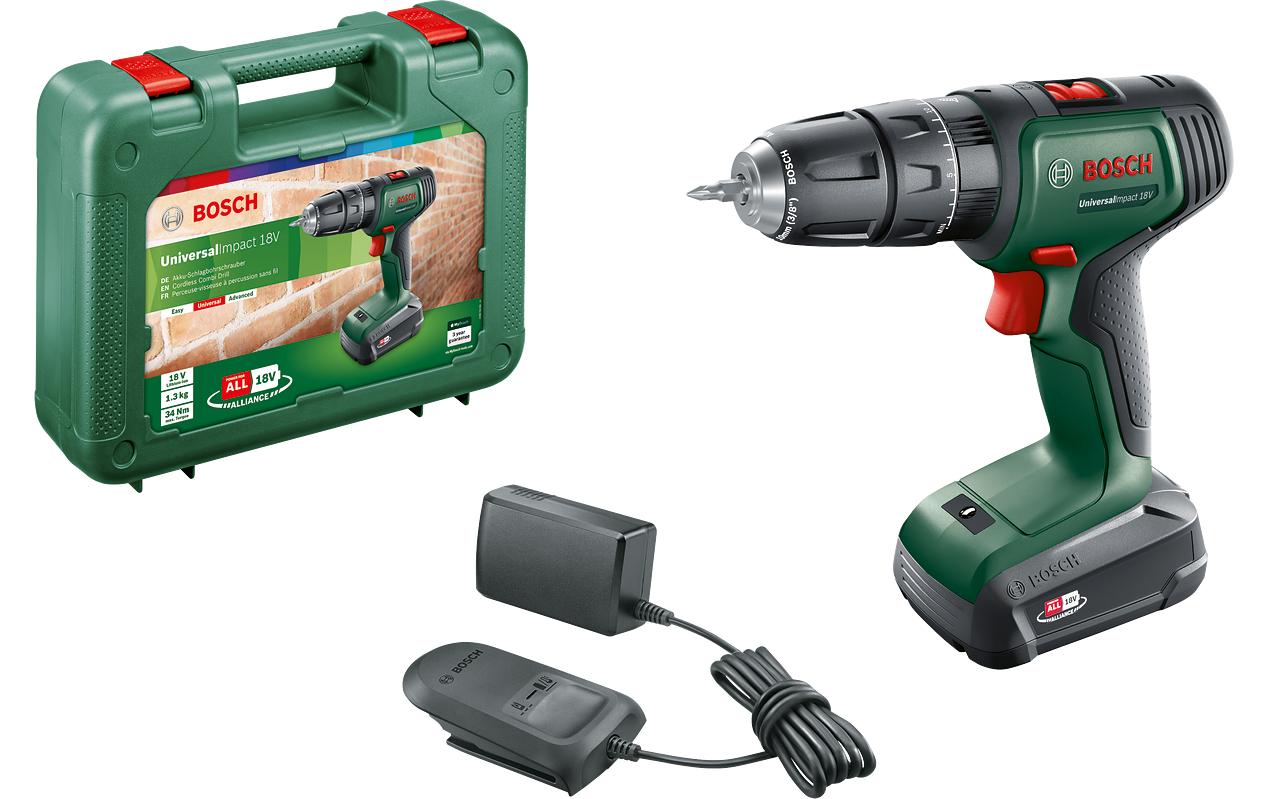 Bosch Akku-Schlagbohrschrauber UniversalImpact 18 V Kit