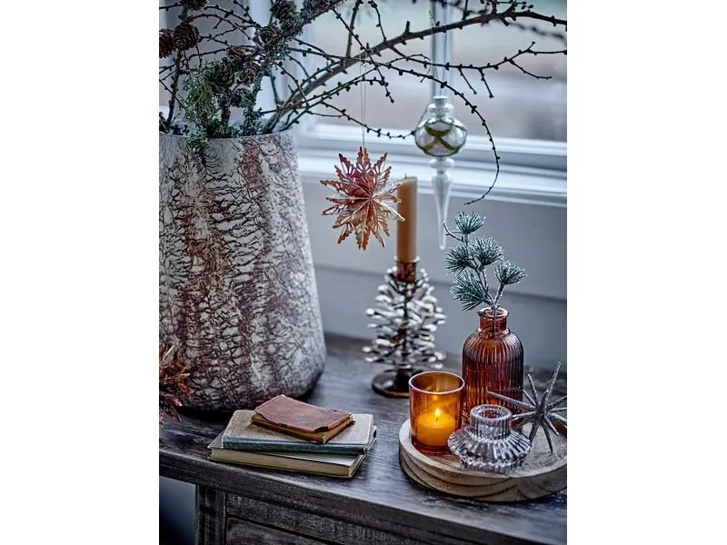 Bloomingville Weihnachtsdeko Sanga 6-teilig, Braun Bloomingville Weihnachtsdeko Sanga 6-teilig, Braun