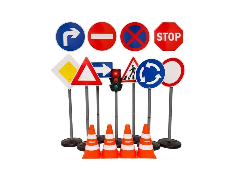 alldoro XXL Verkehrsset, 21 Teile alldoro XXL Verkehrsset, 21 Teile
