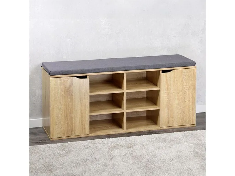 Kesper Schuhregal 103 x 48 cm, Keine Angabe/Beige/Braun Kesper Schuhregal 103 x 48 cm, Keine Angabe/Beige/Braun