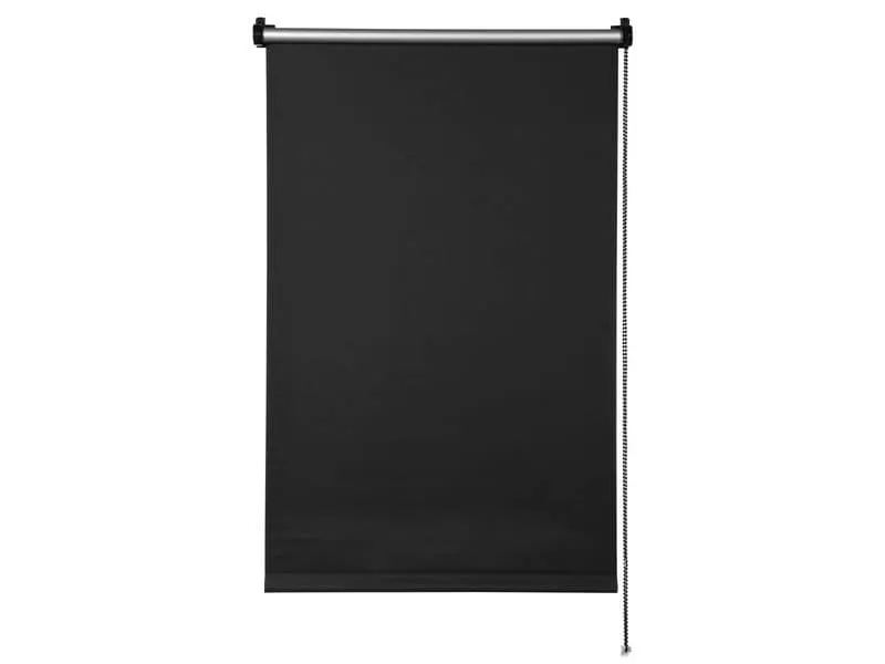 Gardinia Verdunklungsrollo NoName Thermo 45 x 150 cm, Schwarz Gardinia Verdunklungsrollo NoName Thermo 45 x 150 cm, Schwarz