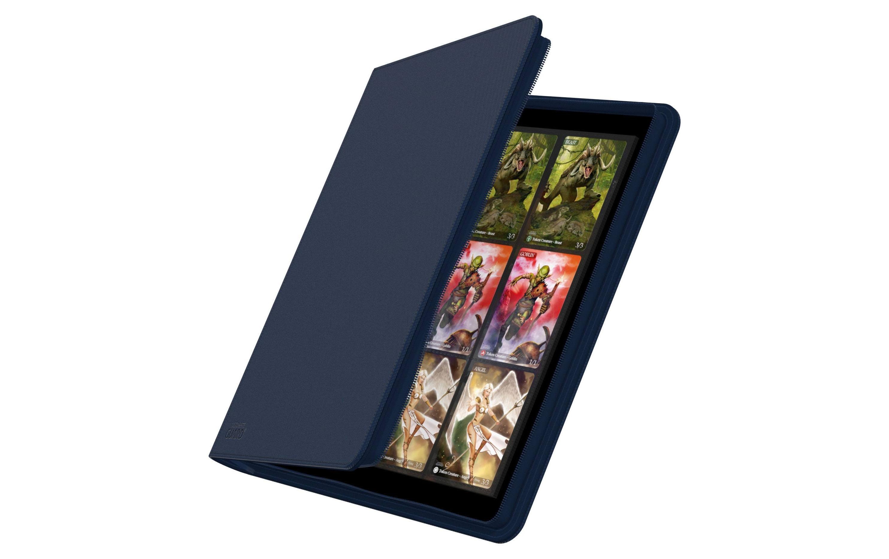 Ultimate Guard Karten-Portfolio QuadRow ZipFolio 480 24-Pocket, blau