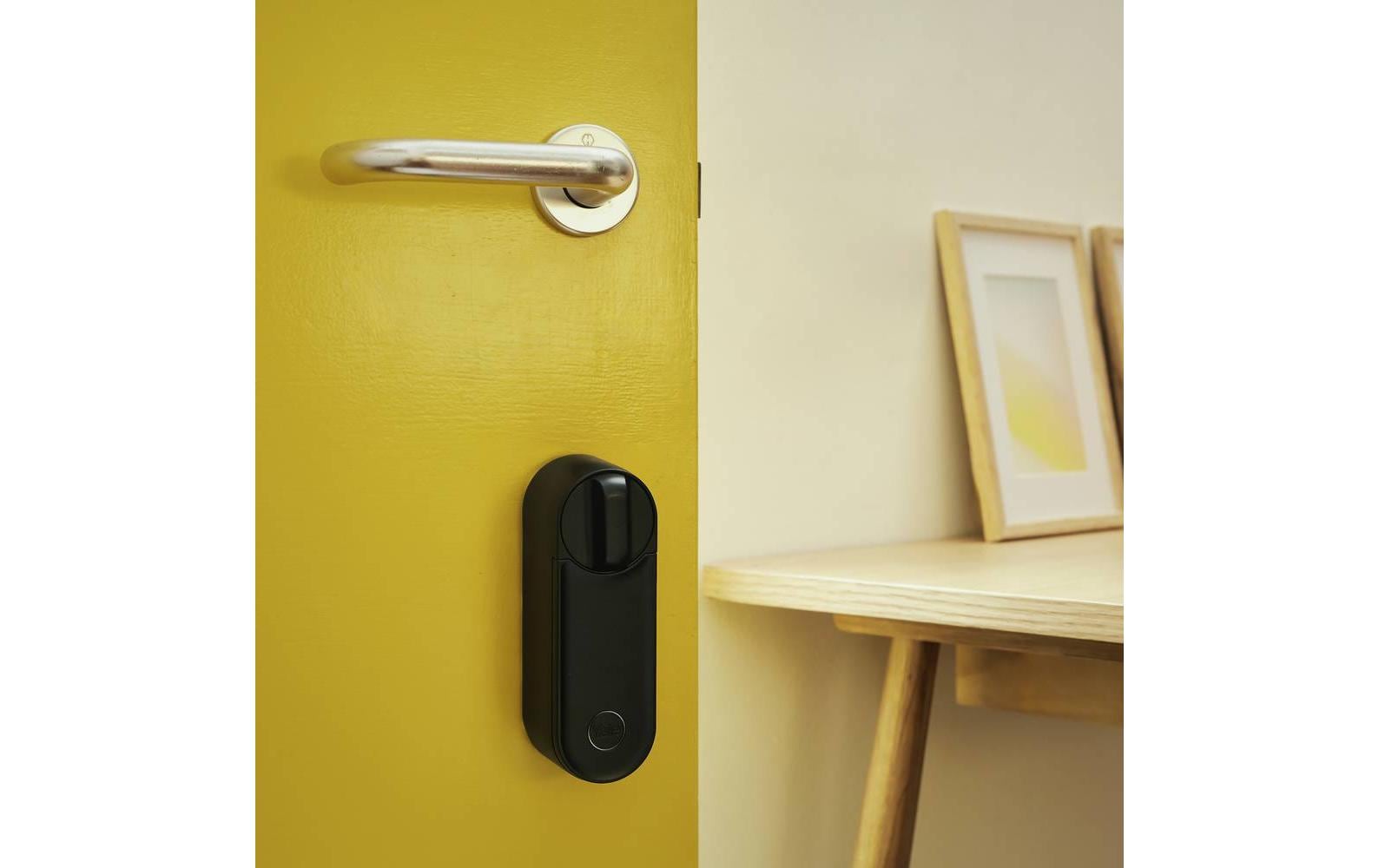 Yale Schloss Linus L2 Smart Lock, CH+EU-Zylinder, Schwarz