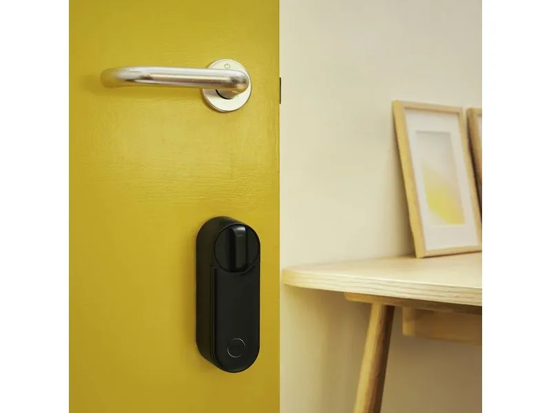 Yale Schloss Linus L2 Smart Lock Z+K-Kit, Schwarz