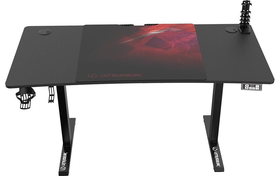 Ultradesk Gaming Tisch Level V2 Rot