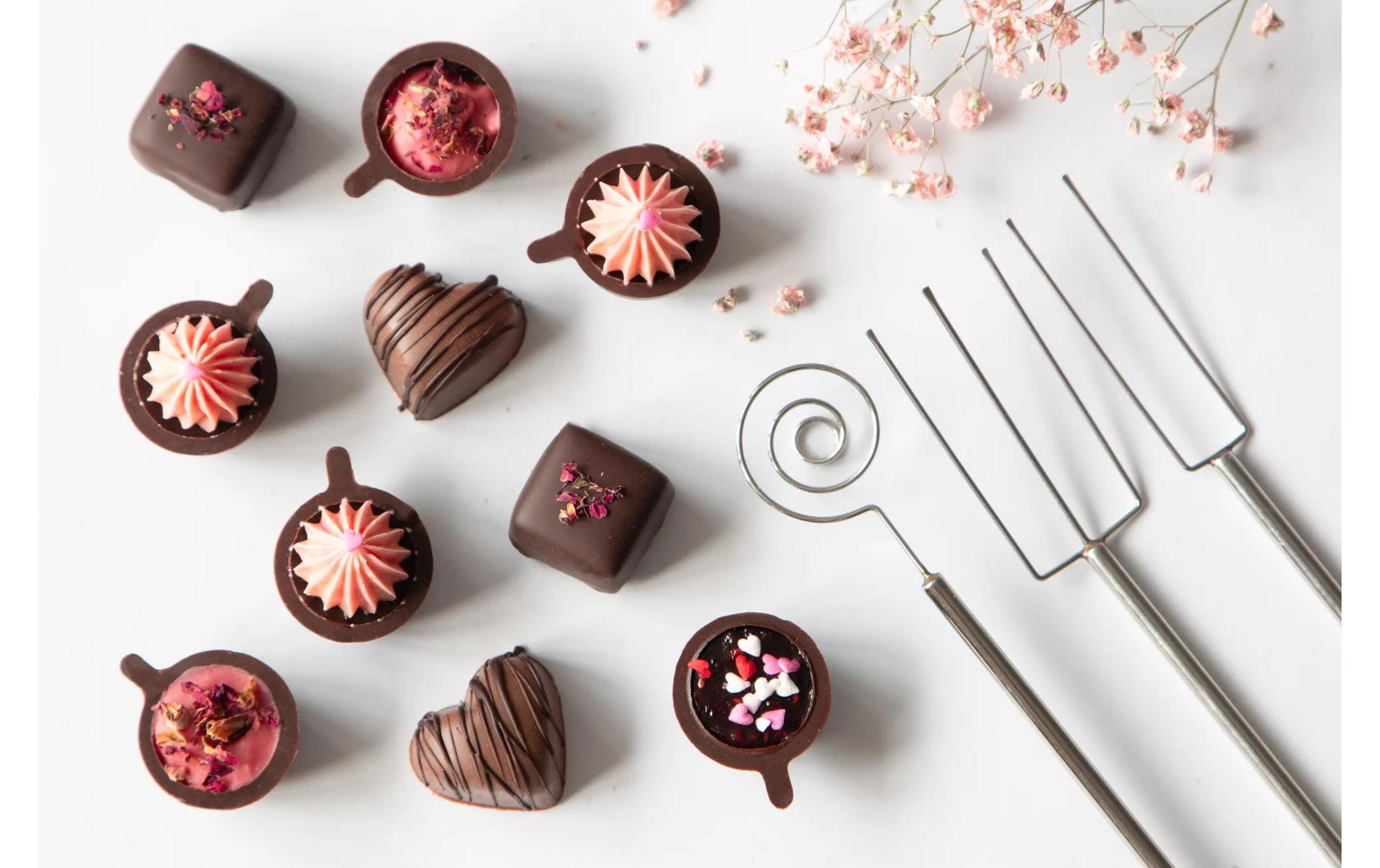 Städter Pralinengabel Set 3-teilig