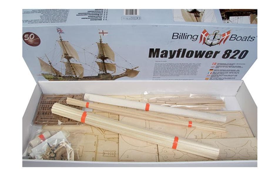 Billing Boats Bausatz Segelschiff Mayflower 650 mm 1:60