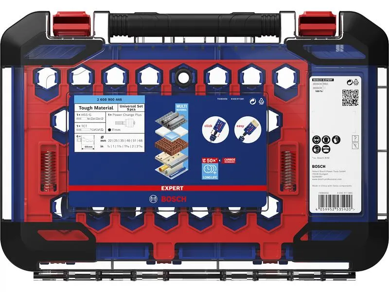 Bosch Professional Lochsägen-Set Expert Tough Material, 14-teilig