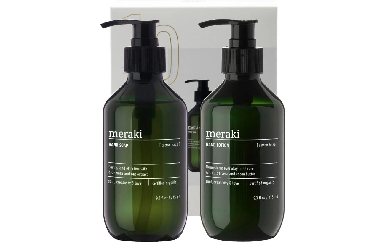 meraki Geschenkset Cotton Haze, Simple Hand Care 2 x 275 ml
