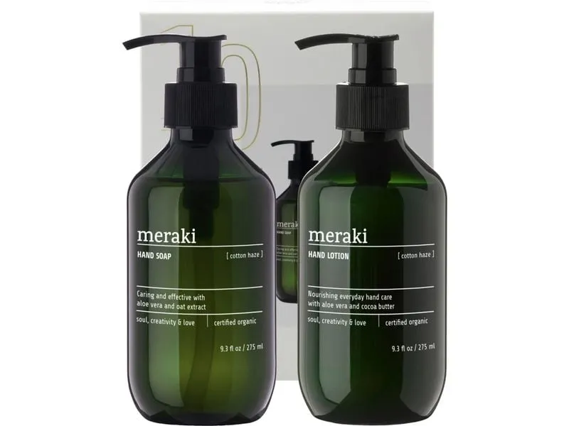 meraki Geschenkset Cotton Haze, Simple Hand Care 2 x 275 ml