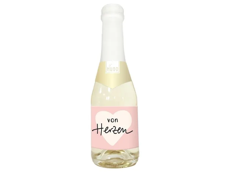 Grafik Werkstatt Hugo-Flasche von Herzen 0.2 l Grafik Werkstatt Hugo-Flasche von Herzen 0.2 l