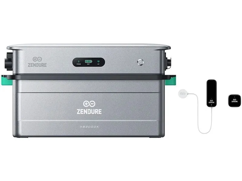 Zendure Kit SolarFlow 2400 AC 17.28 kWh mit 6x Erw. Batterie AB3000X