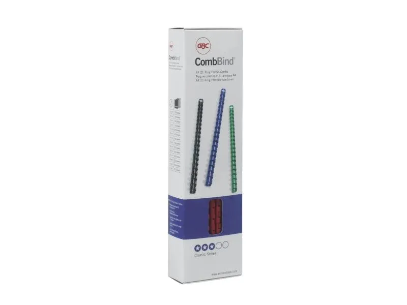 GBC Binderücken CombBind 6 mm Blau, 100 Stück GBC Binderücken CombBind 6 mm Blau, 100 Stück