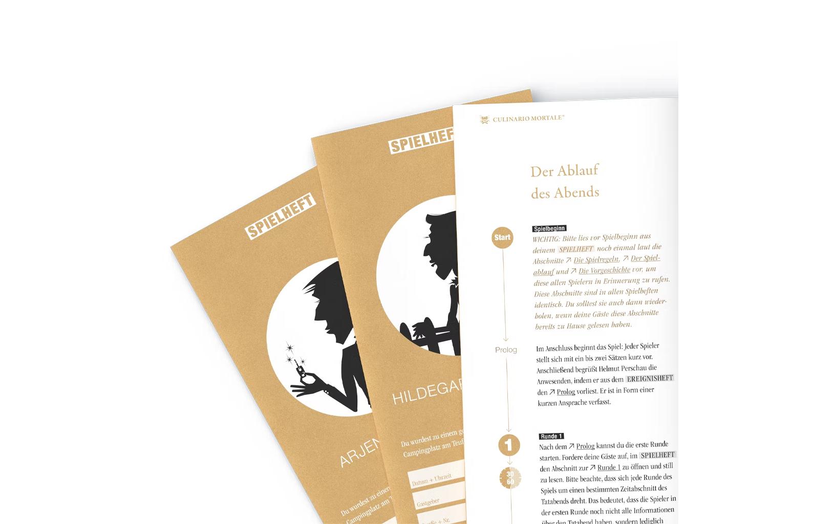 Culinario Mortale Partyspiel Dauercamper, Dosenbier und eine Leiche