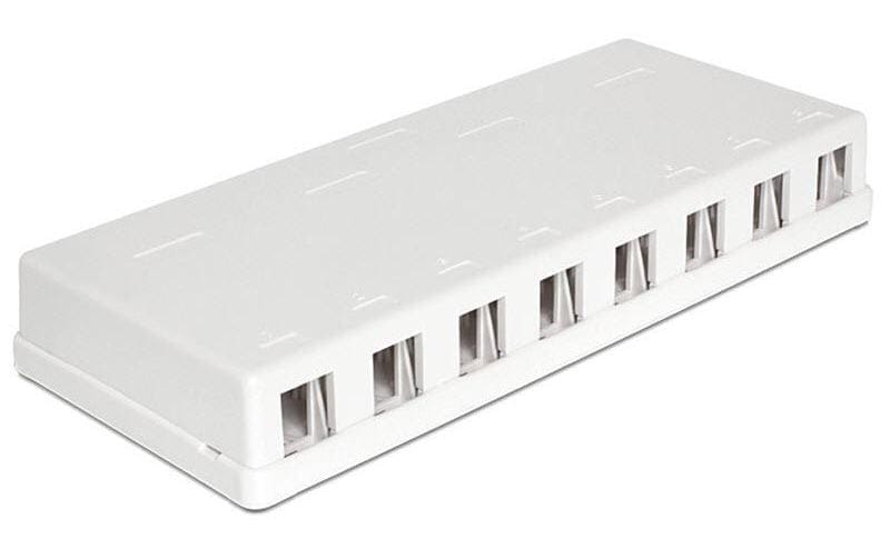 Delock Gehäuse Keystone 8-fach Delock Gehäuse Keystone 8-fach