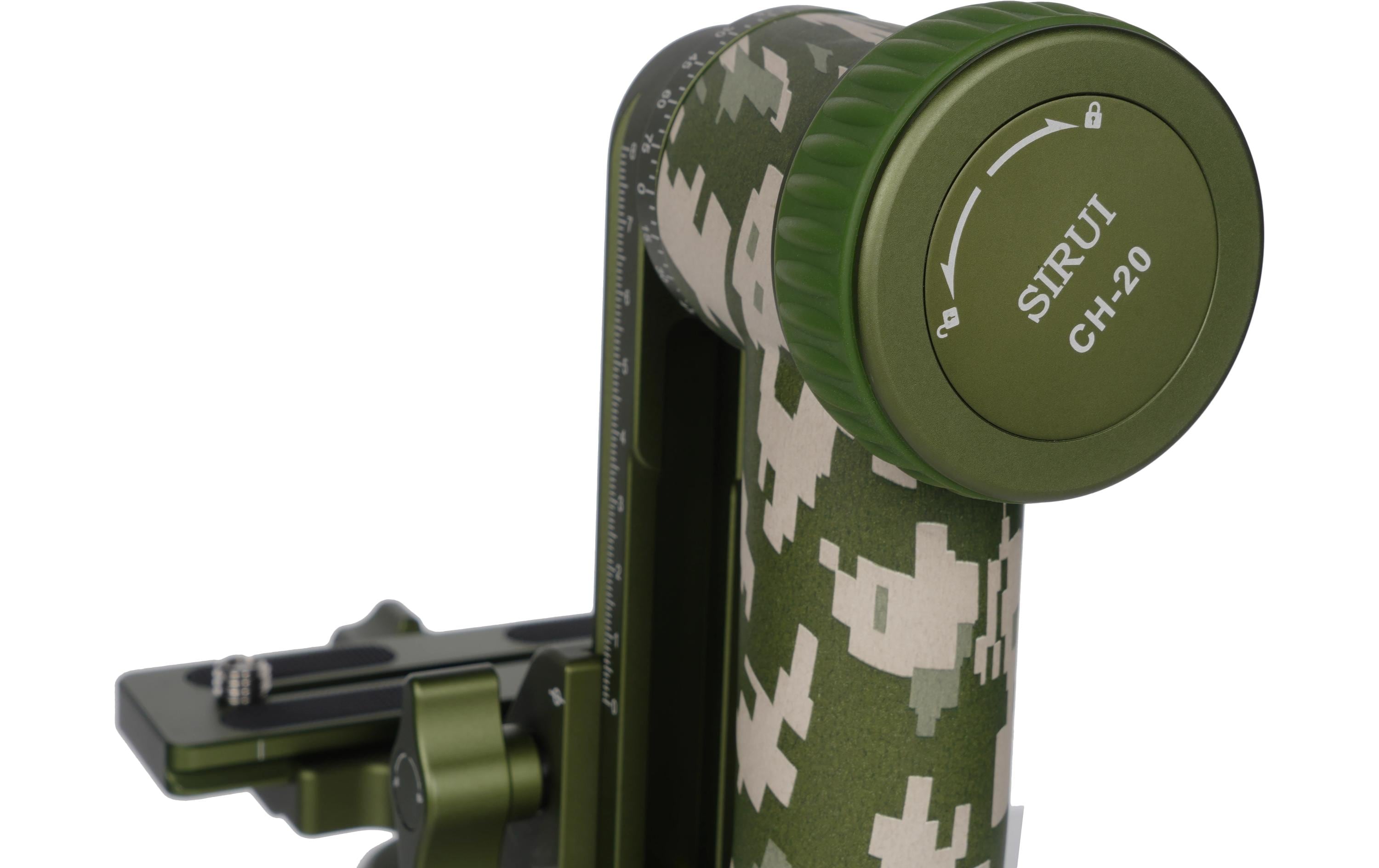 Sirui Stativ Explorer CT-3204 mit CH20 Camouflage