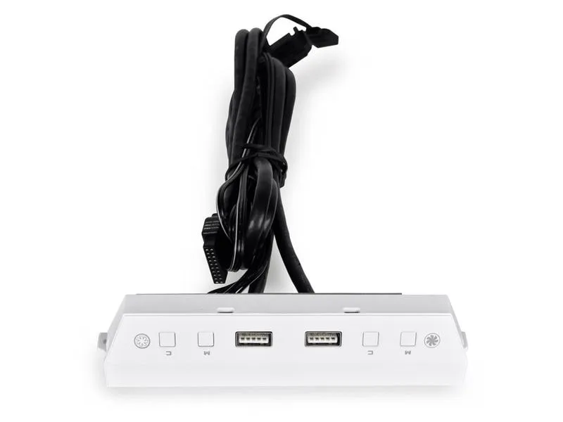 Lian Li LAN216-1W-I/O-Panel mit ARGB Controller Weiss