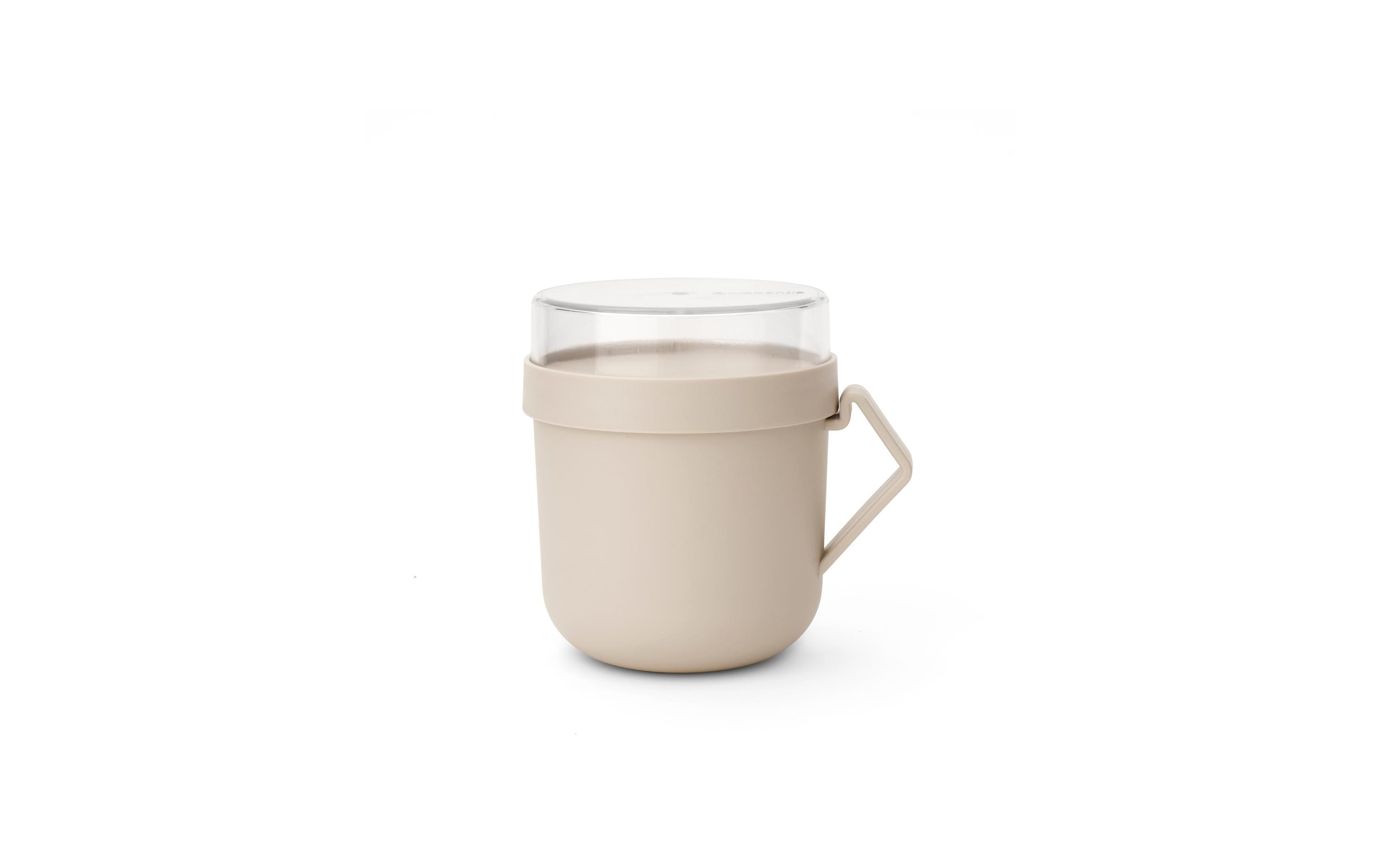 Brabantia Suppenbehälter Make & Take 600 ml, Beige
