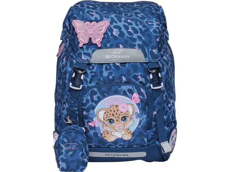 Beckmann Schulrucksack Classic Cheeta, 22 Liter