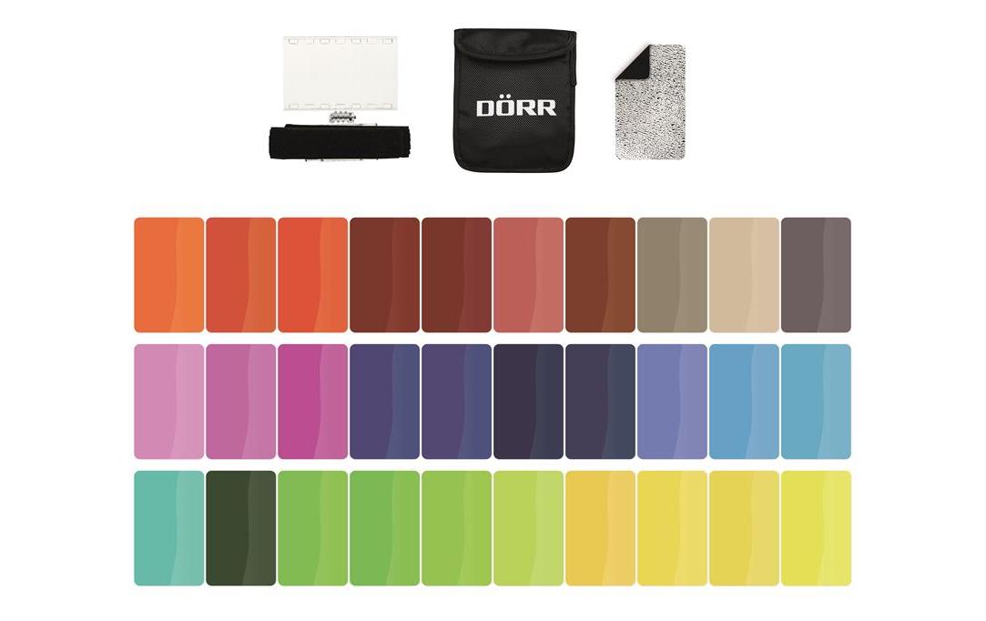 Dörr Blitzdiffusor CFK-30 Farbfolien Dörr Blitzdiffusor CFK-30 Farbfolien