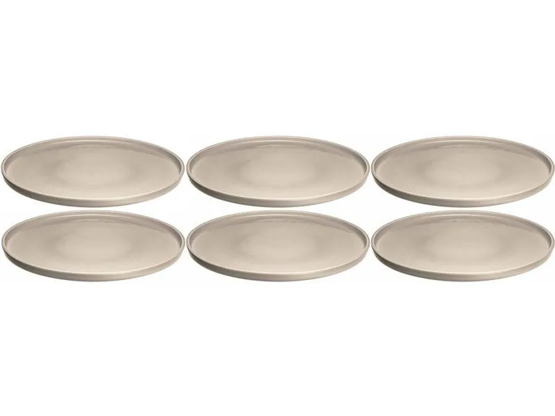 Leonardo Speiseteller Roma 6 Stück,Beige Leonardo Speiseteller Roma 6 Stück,Beige