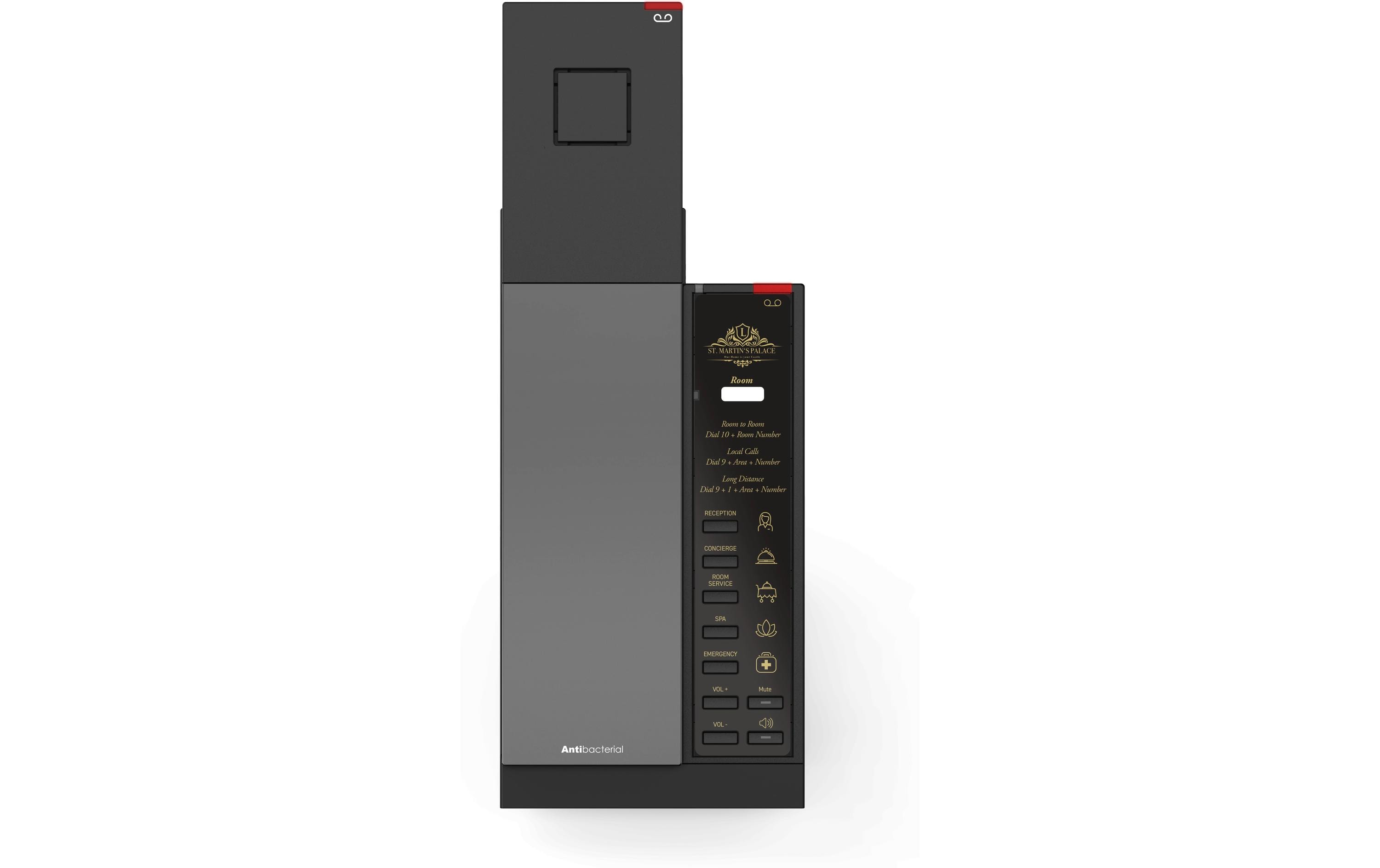 snom Tischtelefon HD340A Schwarz