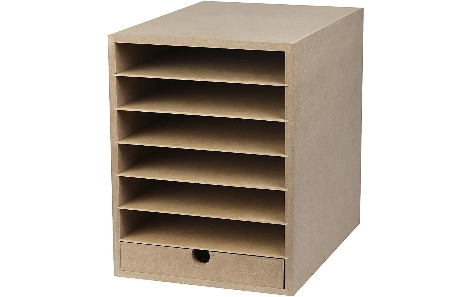 Creativ Company Schubladenbox A4 6 Fächer, 1 Schublade Creativ Company Schubladenbox A4 6 Fächer, 1 Schublade