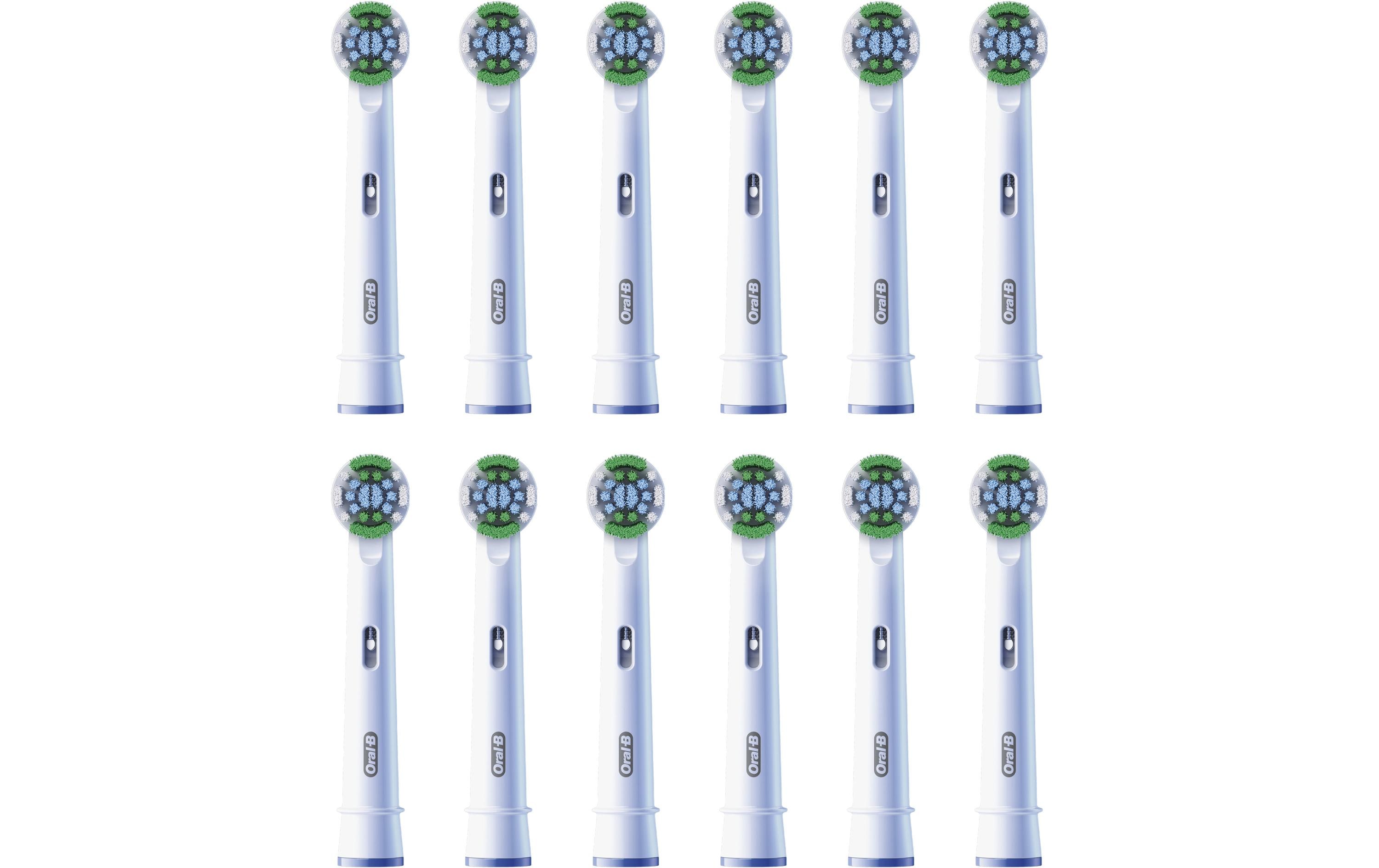 Oral-B Zahnbürstenkopf Precision Clean 12 Stück, Weiss
