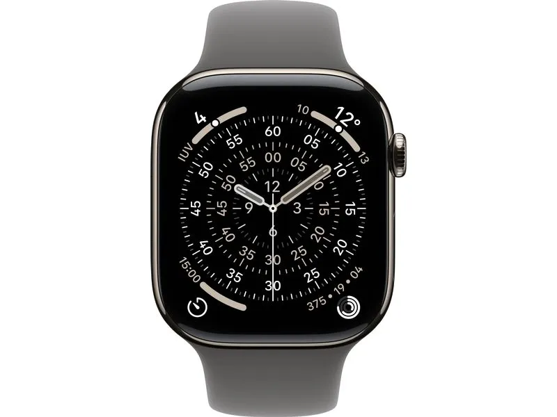 Apple Watch Series 11 42 mm LTE Nat Titanium Stone Grey Sport S/M Apple Watch Series 11 42 mm LTE Nat Titanium Stone Grey Sport S/M