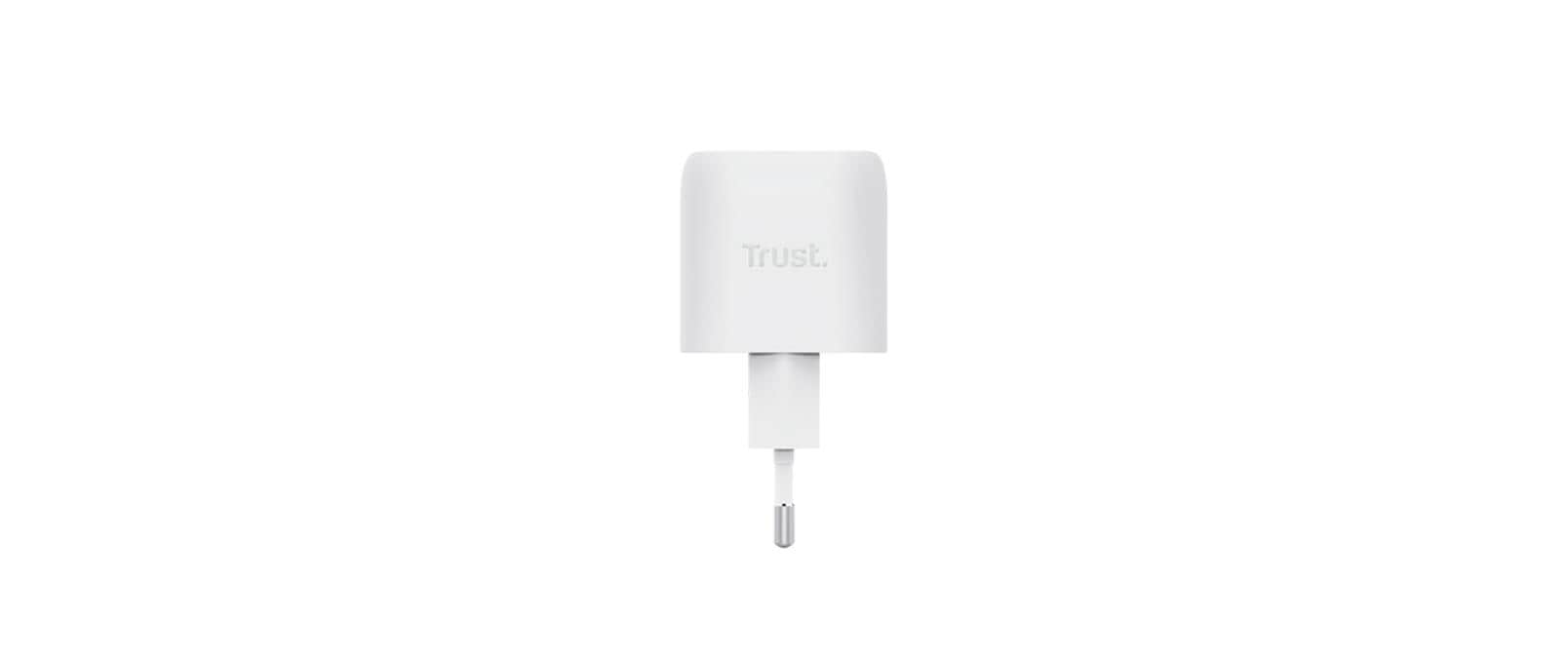 Trust USB-Wandladegerät Maxo USB-C-GaN 30 W Weiss