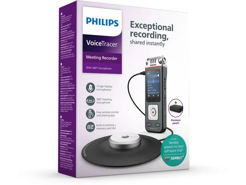 Philips Diktiergerät DVT8115 Philips Diktiergerät DVT8115